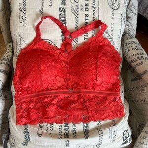 JadyK size L/XL bra in coral. Gently worn and washed.